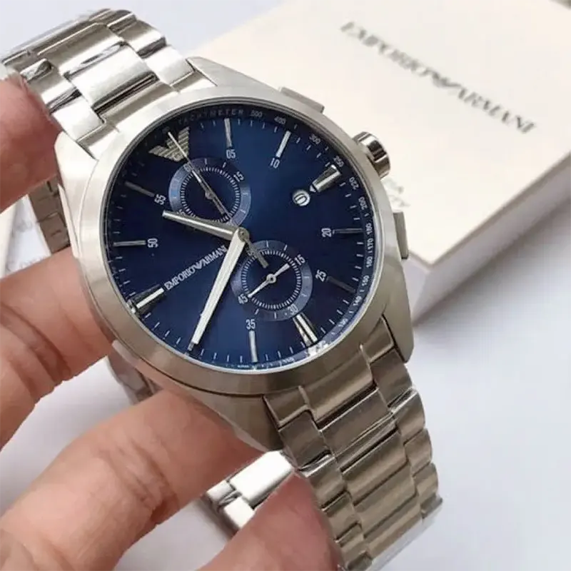 Emporio Armani Chronograph Blue Dial Men's Watch | AR11541